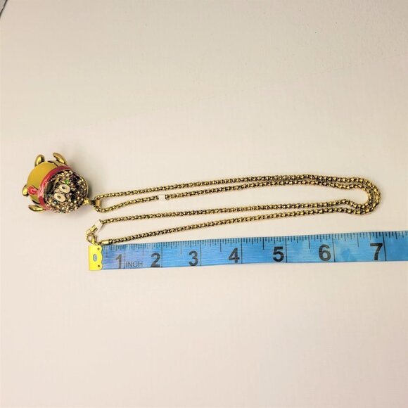 Bird Pendant Necklace, Green Bird Statement Necklace Long Sweater Necklace - Picture 11 of 11